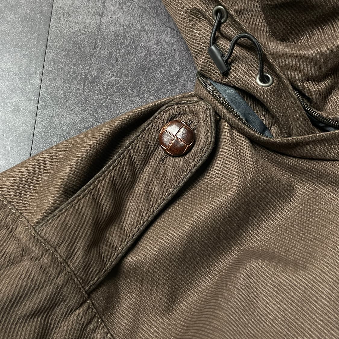 COLUMBIA 컬럼비아 빈티지 브라운 밀리터리 자켓 A00569 상품이미지3