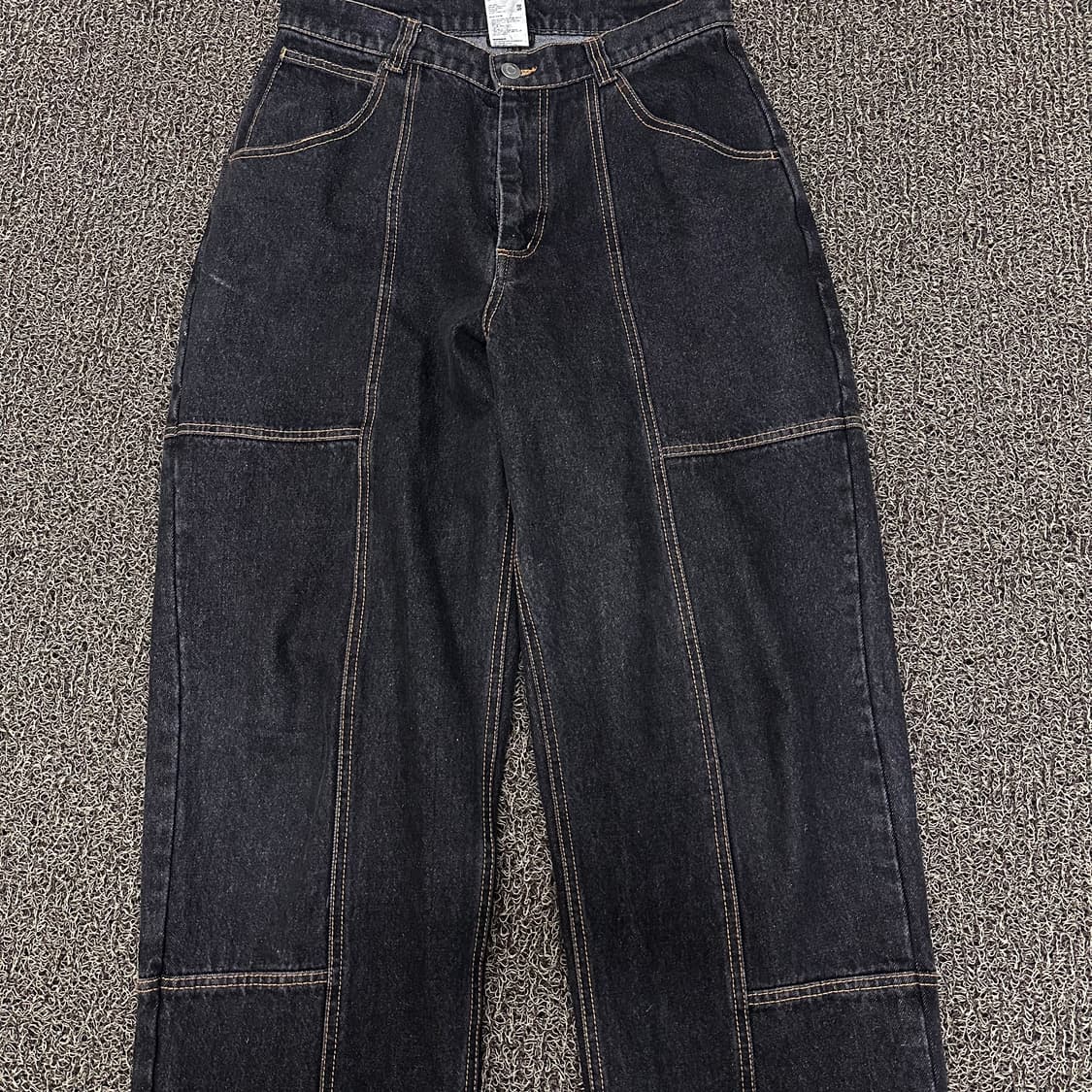 브라운브레스 공용 데님 팬츠 흑청바지 M 상품이미지4