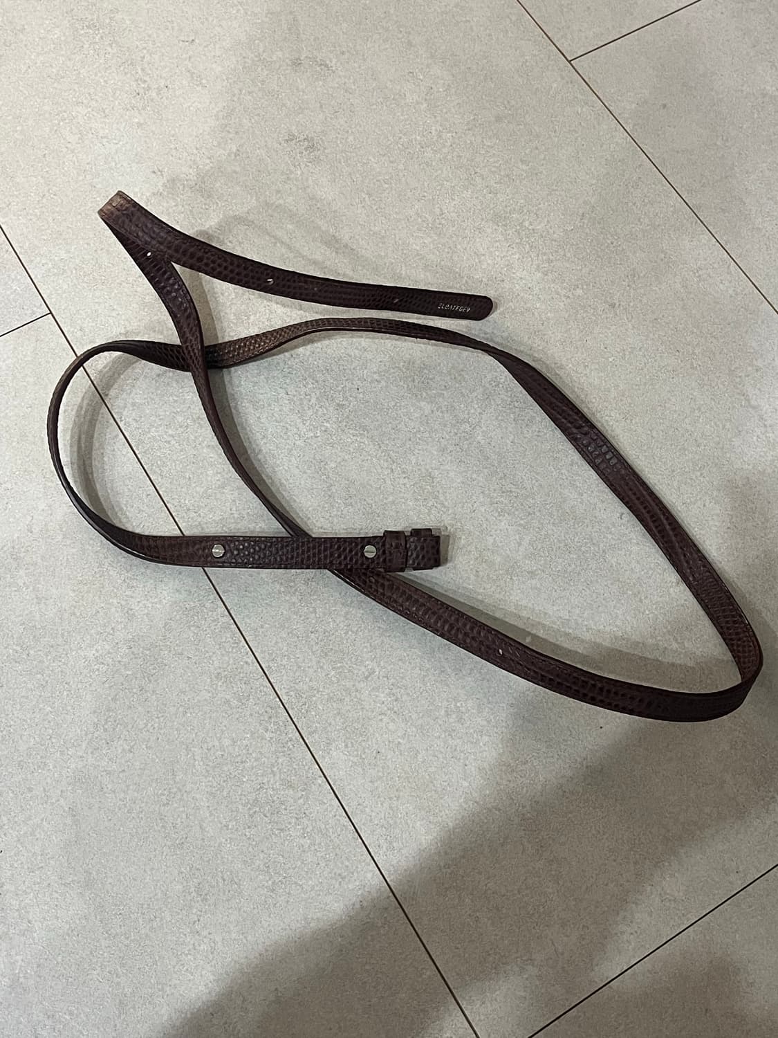 엘바테게브 브로드백 체리브라운 two straps 상품이미지8