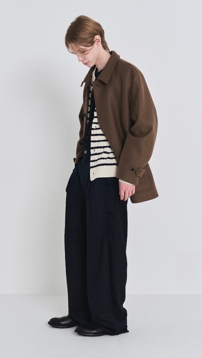 포커페이스 / 하프코트 브라운 / 50사이즈 상품이미지3