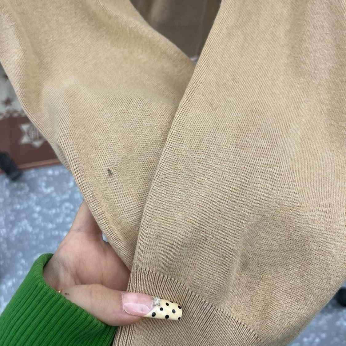 폴로 랄프로렌 모던 캐주얼 빈티지 피마코튼 니트 XL C09850 상품이미지7