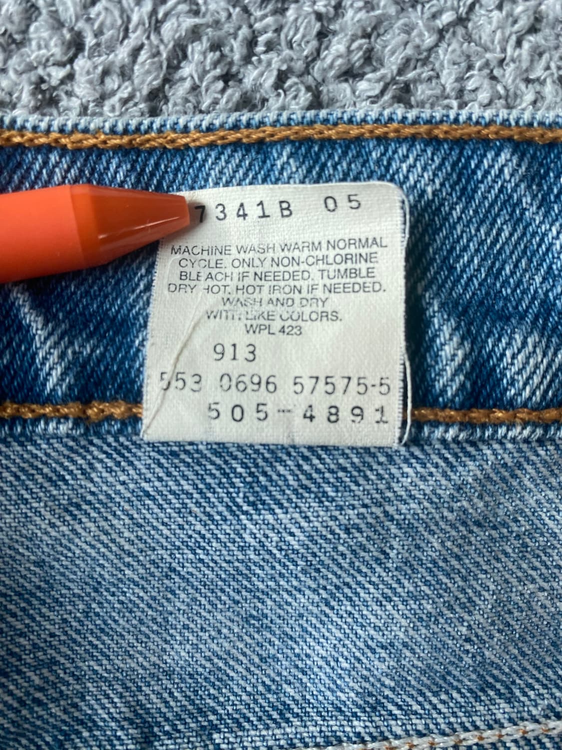 90s 리바이스 505 Made In USA 상품이미지4
