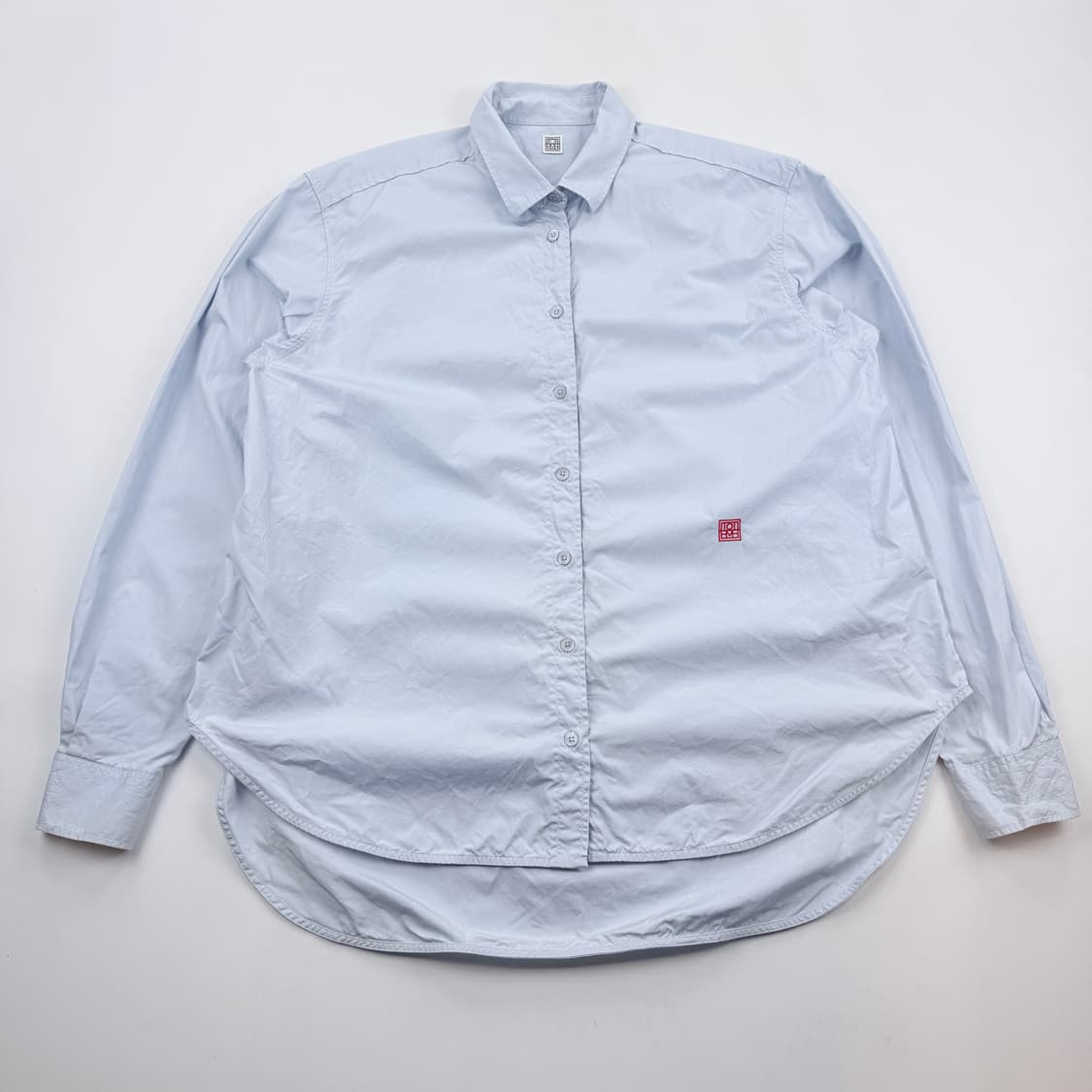 Toteme 토템 시그니쳐 로고 코튼셔츠 (38) 상품이미지2