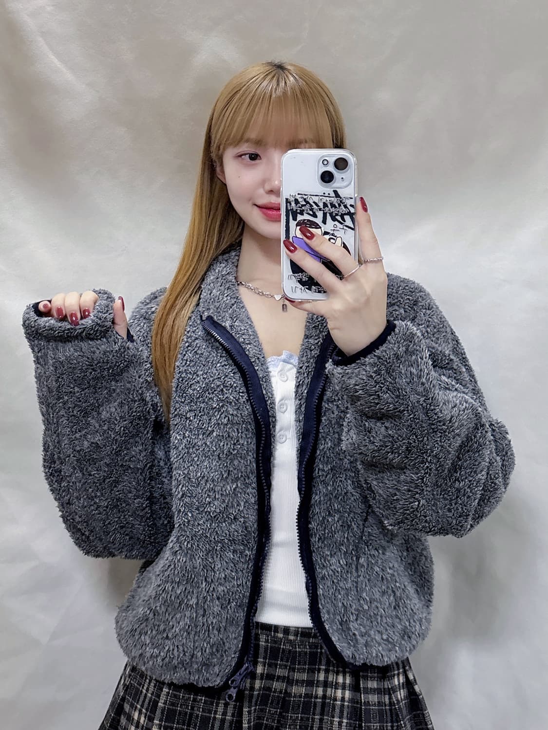 오픈와이와이 투웨이 오버핏 후리스 집업  상품이미지1