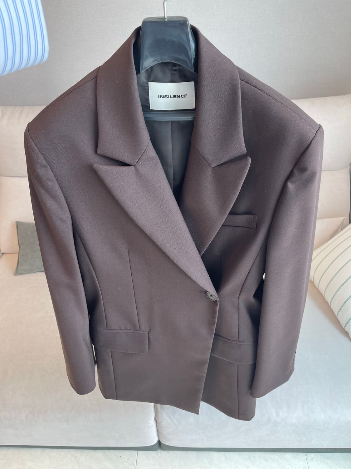 인사일런스우먼 브라운자켓 s 상품이미지1