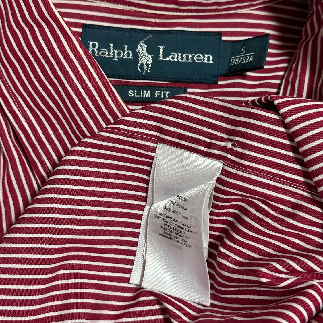 폴로 랄프 로렌 슬림핏 스트라이프 셔츠 상품이미지6