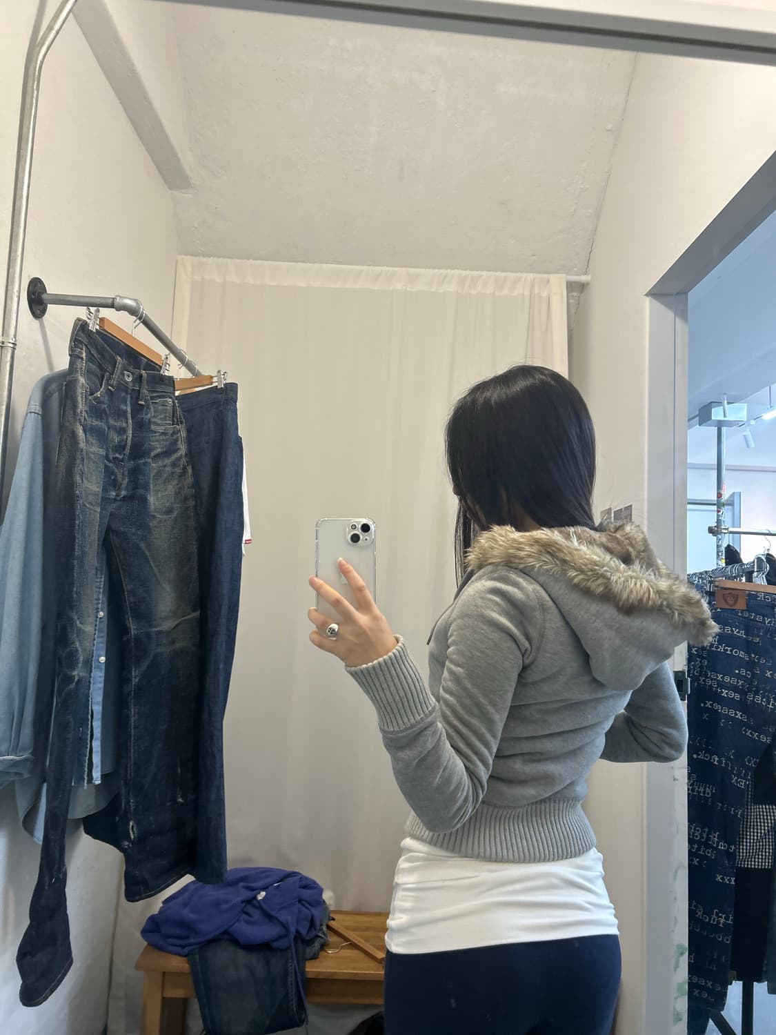 아베크롬비 울프죠 y2k 후드집업 상품이미지4