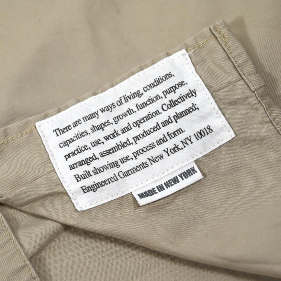 [M]엔지니어드가먼츠 베이지 워크셔츠  상품이미지6