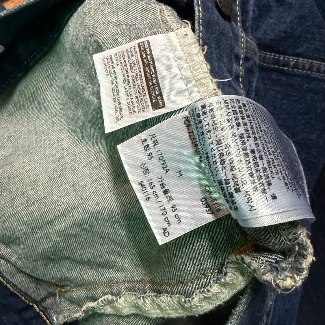 리바이스 72334 3rd 데님 트러커 자켓 M 상품이미지5