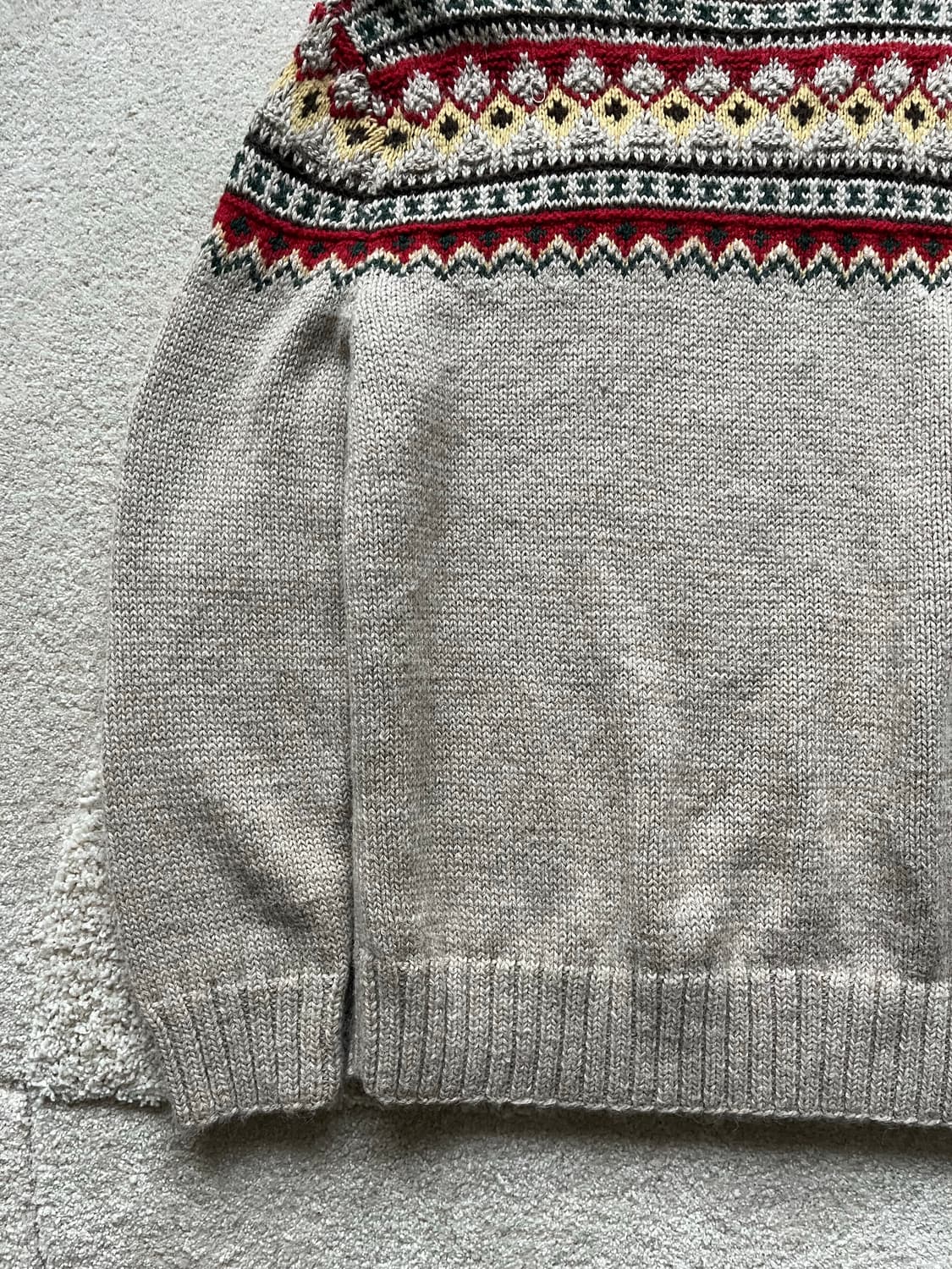 폴로 랄프로렌 페어아일 앙고라 실크 스웨터 (105) 상품이미지9