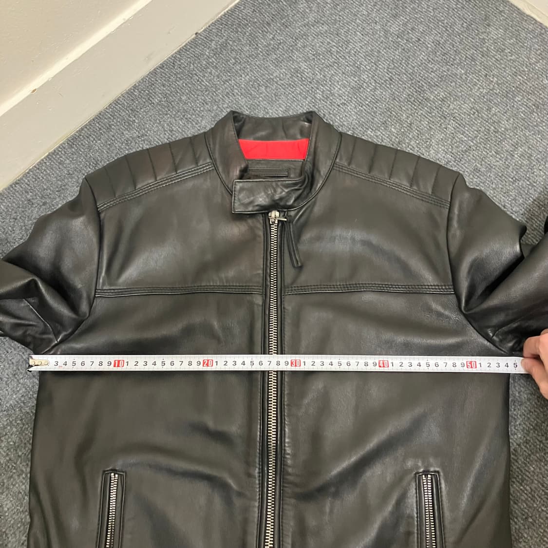 N185 ck 캘빈클라인 가죽자켓 상품이미지6