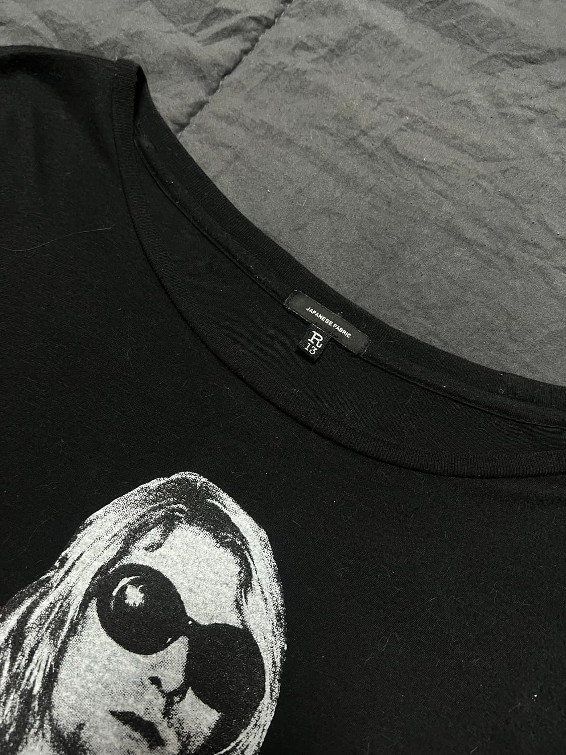 R13 커트코베인 반팔티 M 상품이미지3