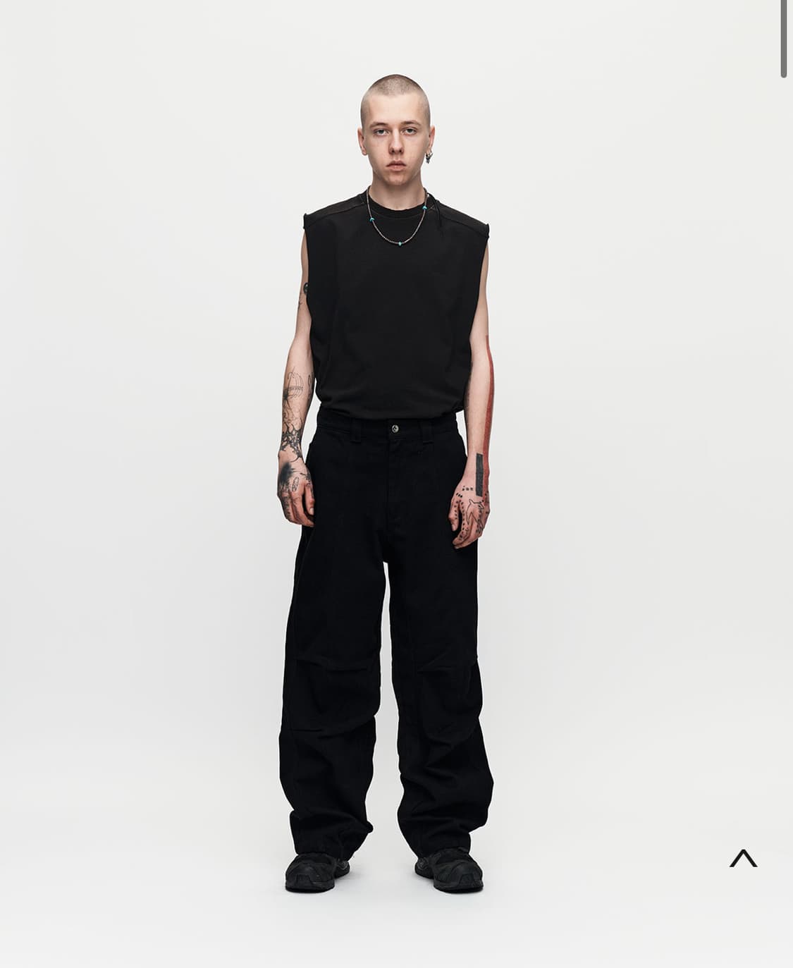이그노타 코어12 WASHED ZIP PANTS BLACK M 상품이미지2