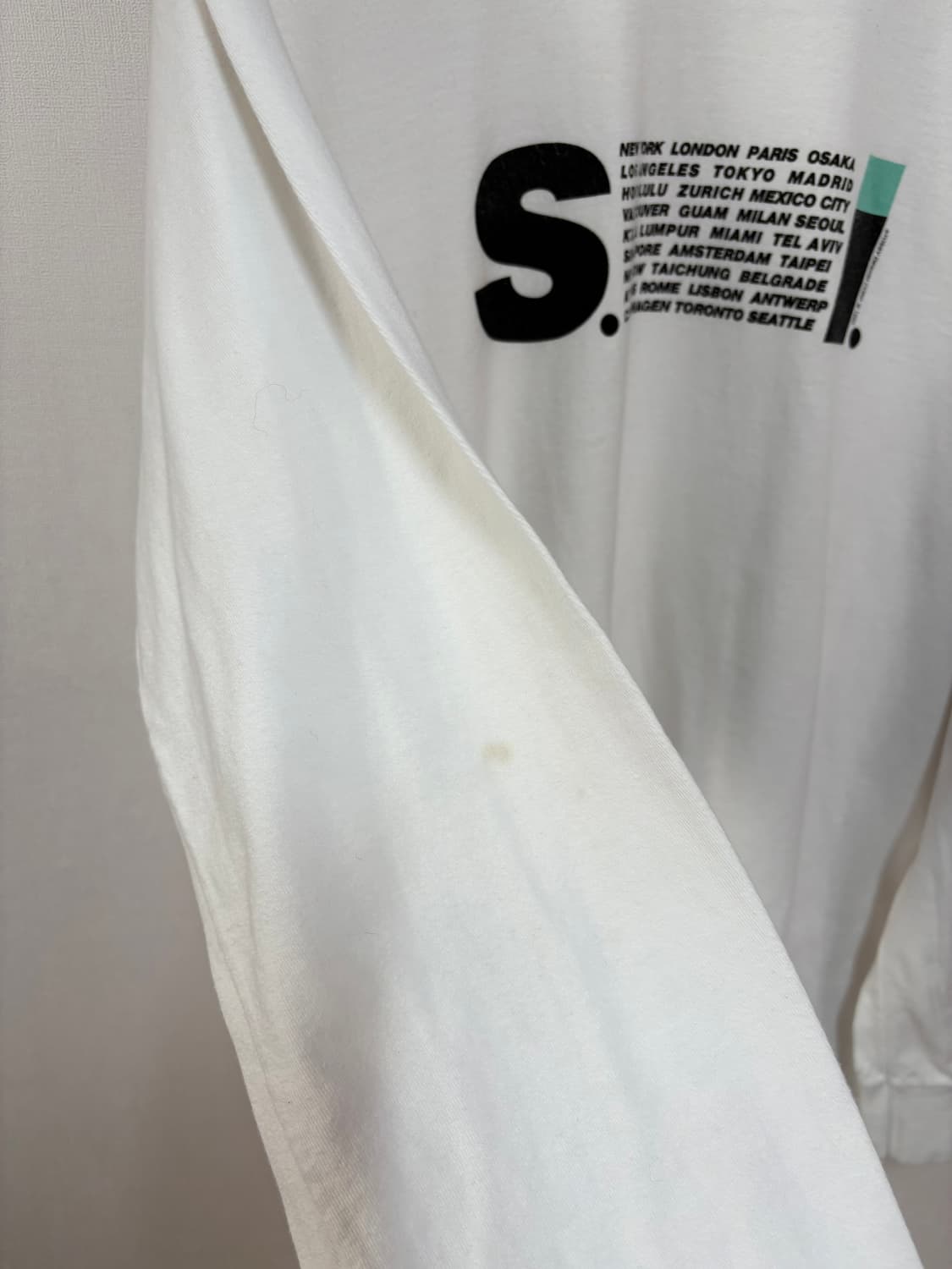 [M] 2019 스투시 이세미야케패러디 롱슬리브 상품이미지4
