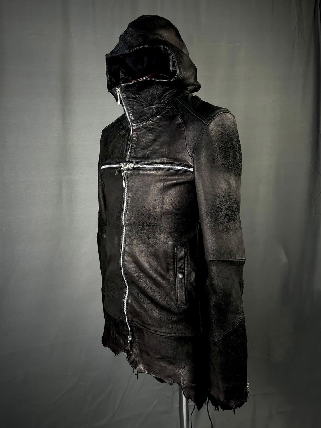 14th addiction Cross Hoodie Black 상품이미지4