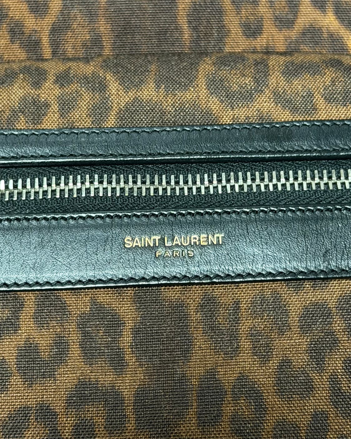 (풀구성품) 생로랑 15fw 레오파드 헌팅 백팩 상품이미지5