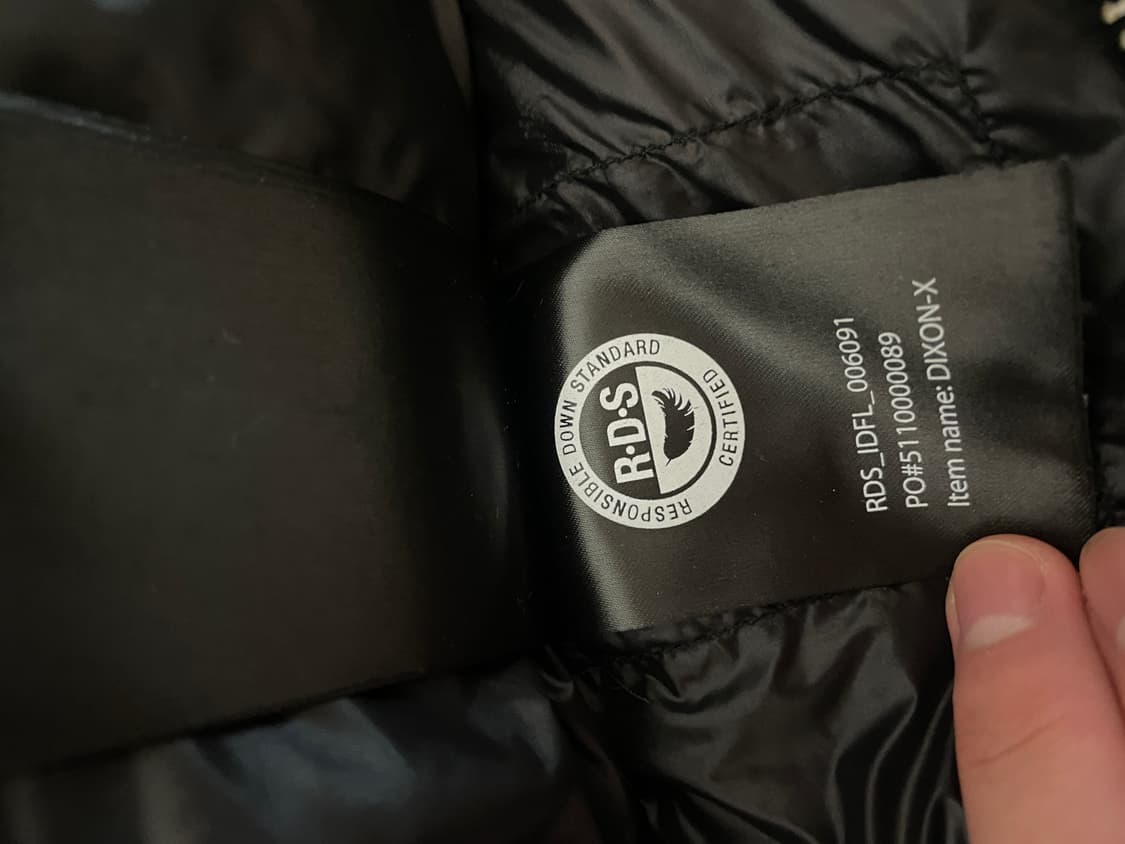 맥케이지 딕슨 블랙 실버퍼 패딩 36사이즈 상품이미지8