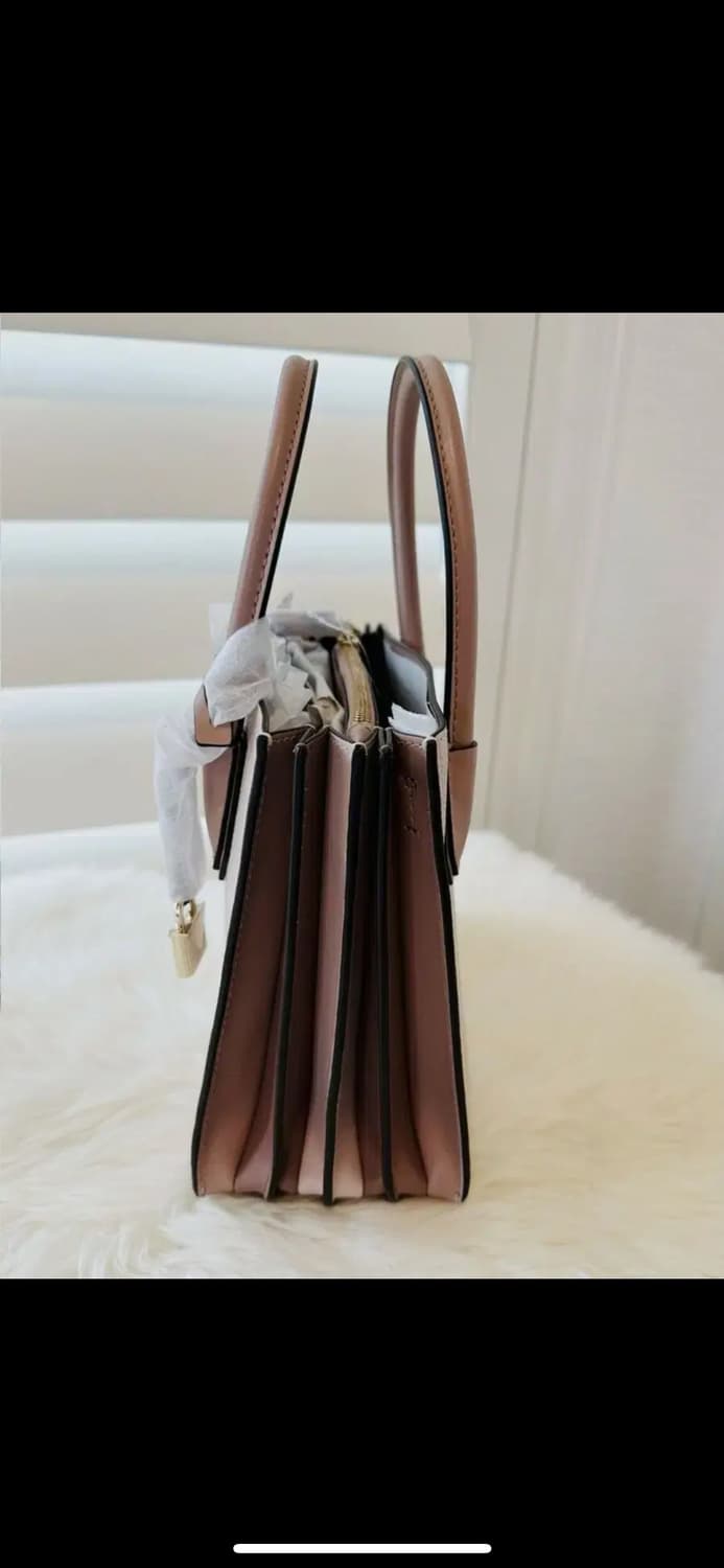 마이클코어스 가방 메신저 크로스백 핸드백핑크베이지 michael kors 상품이미지3