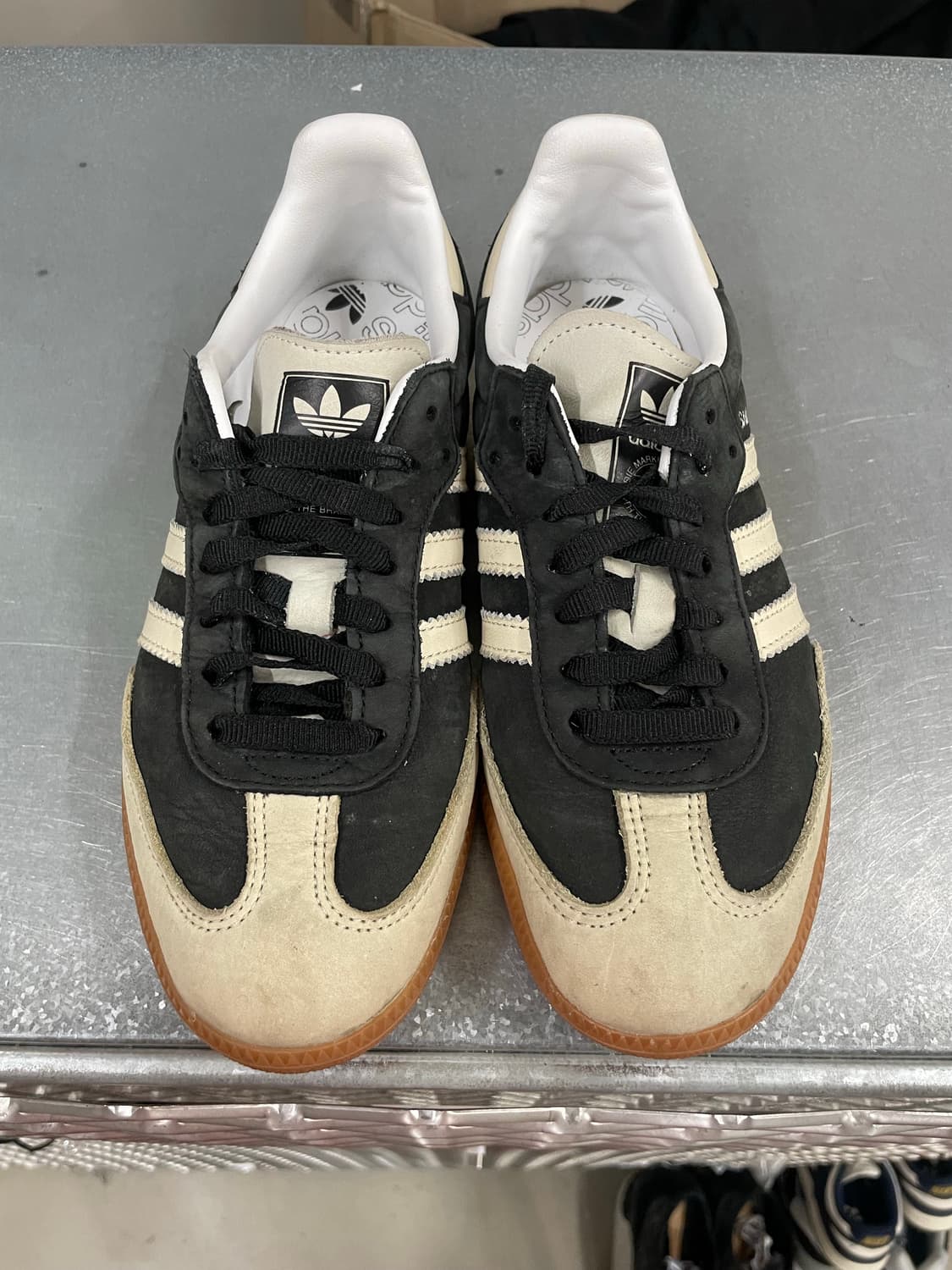 아디다스 삼바 OG 코어 블랙 원더 화이트 245 상품이미지5