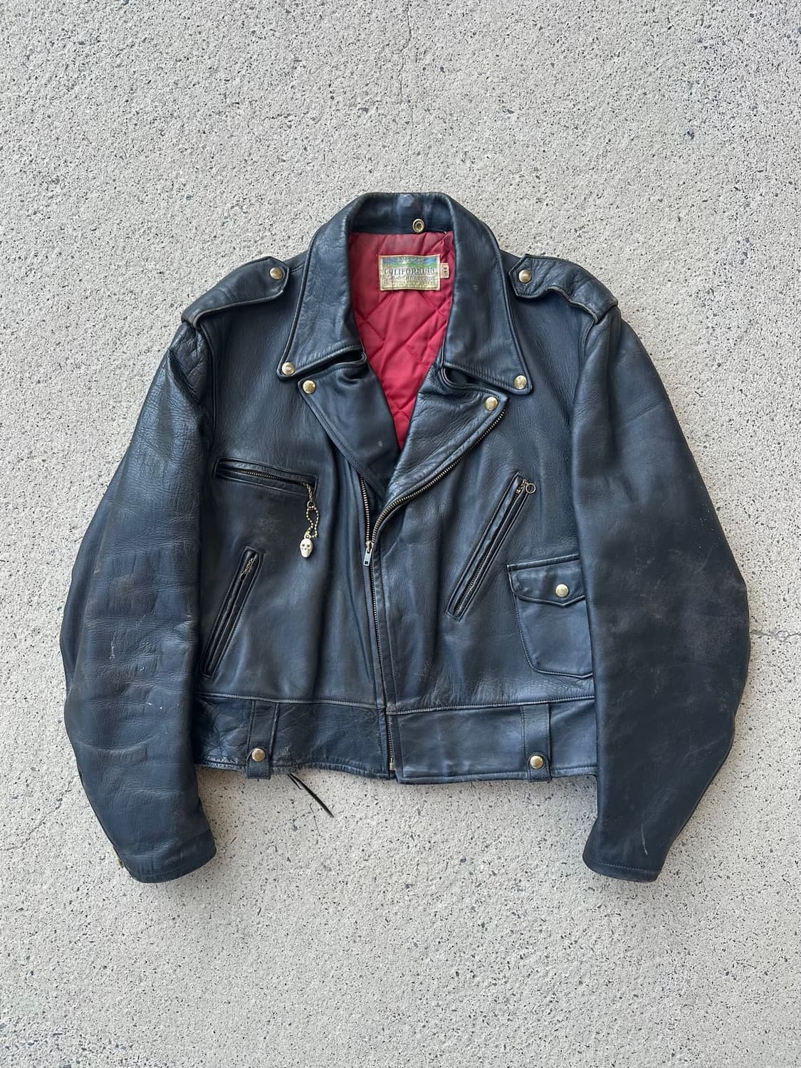 50s California Horse Hide Leather Jacket 상품이미지1