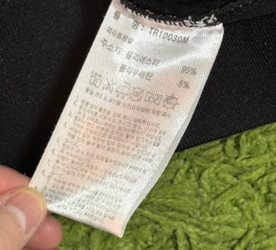 아디다스 블랙 검정 트랙탑 져지집업 100/L 상품이미지4