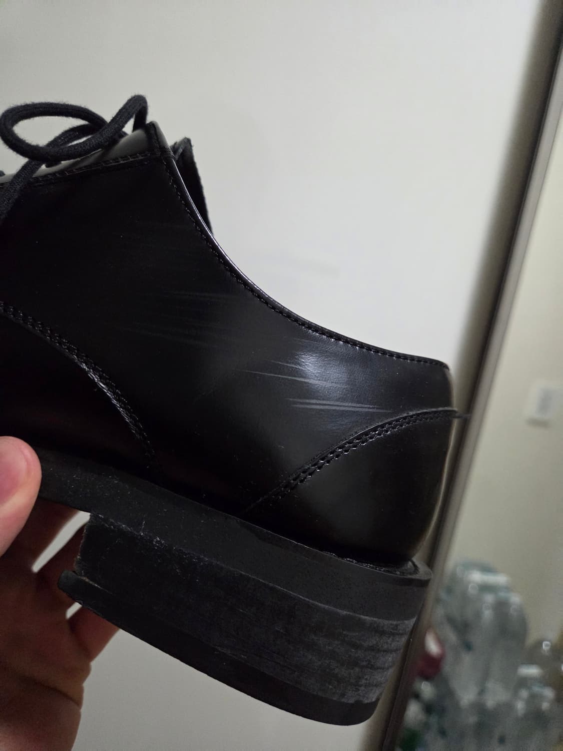 [255]로맨틱무브 스퀘어토 더비 슈즈 상품이미지4