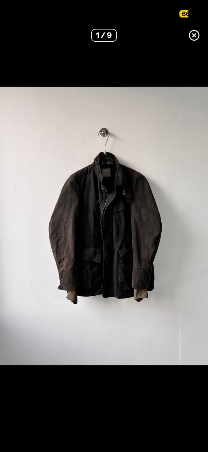 바버 토키토 요시다 왁스 자켓 상품이미지1