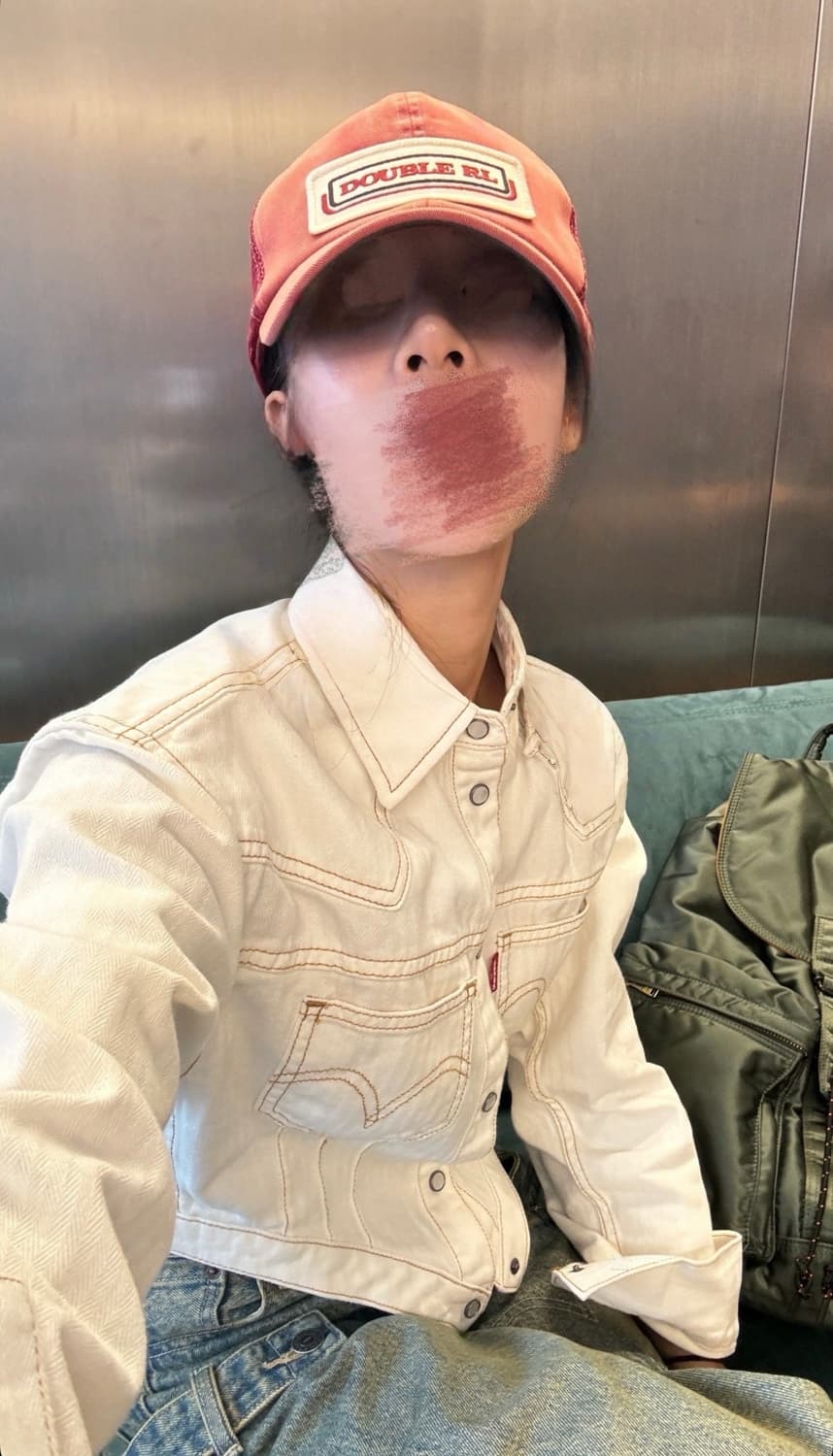 유일매물)리얼 새상품 앤더슨벨x리바이스 청자켓 XL사이즈 상품이미지8