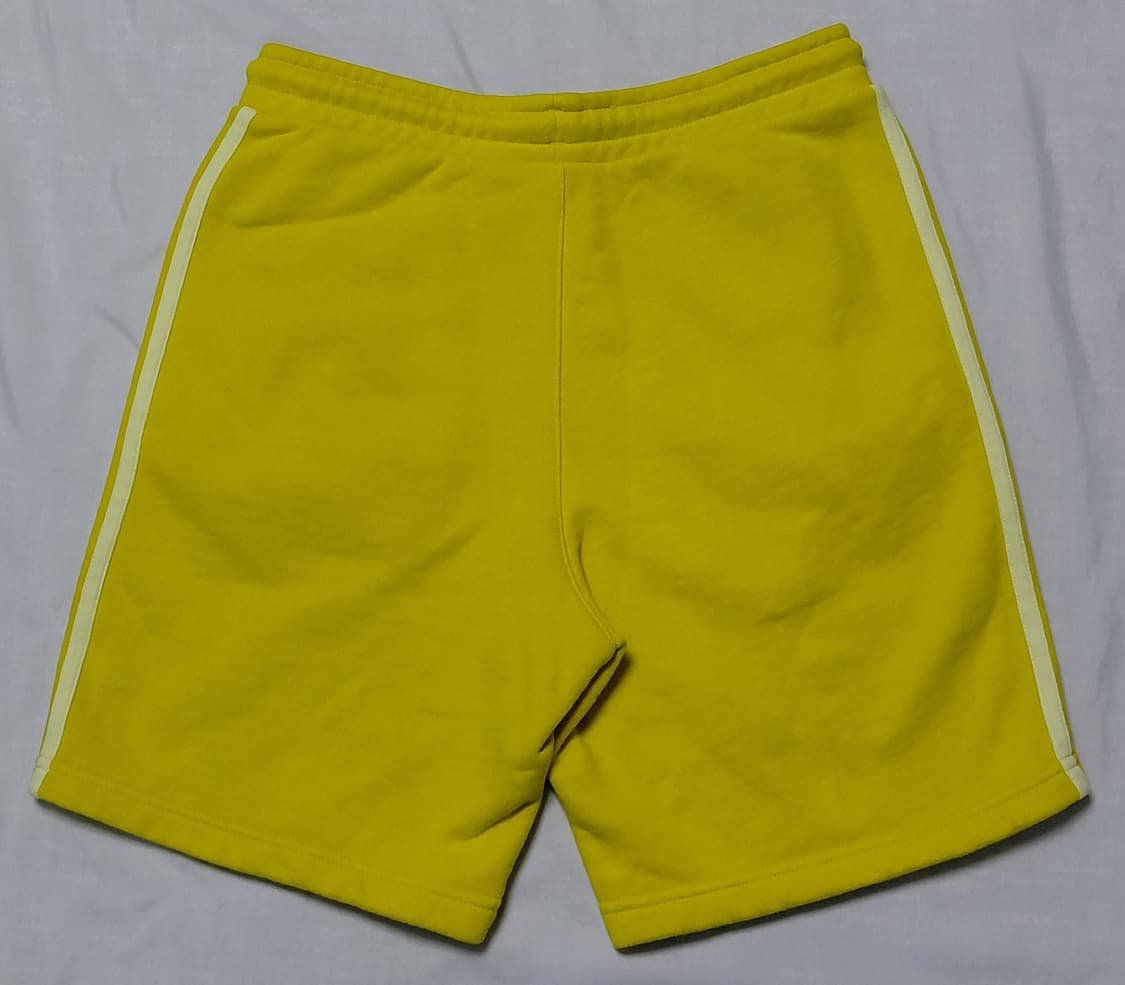 [M] 아디다스 오리지널스 3-스트라이프 스웨트 반바지 옐로우 상품이미지7