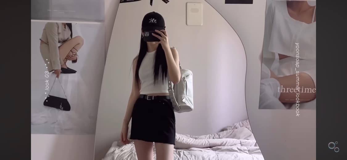 쓰리타임즈 crinkle vegan leather bag 상품이미지1