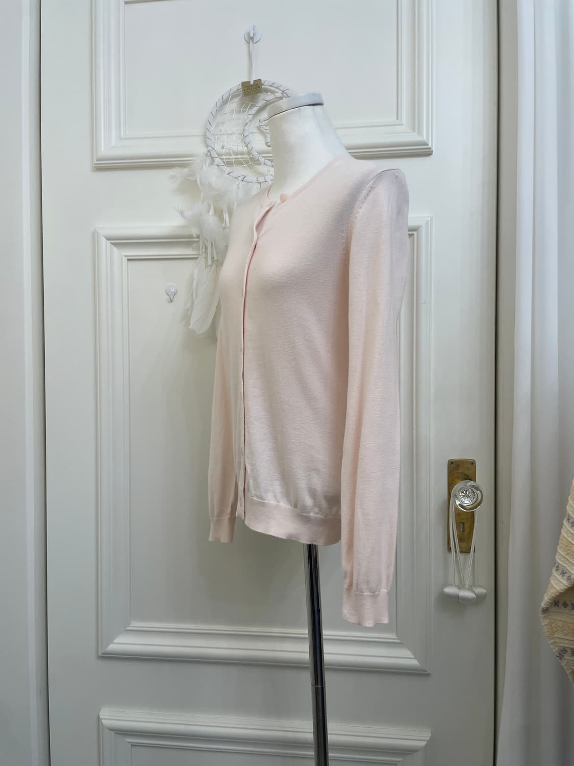 strawberry milk pink basic cardigan 상품이미지2