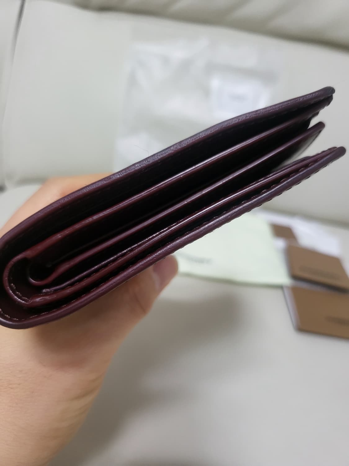 버버리 반지갑 정품  상품이미지5