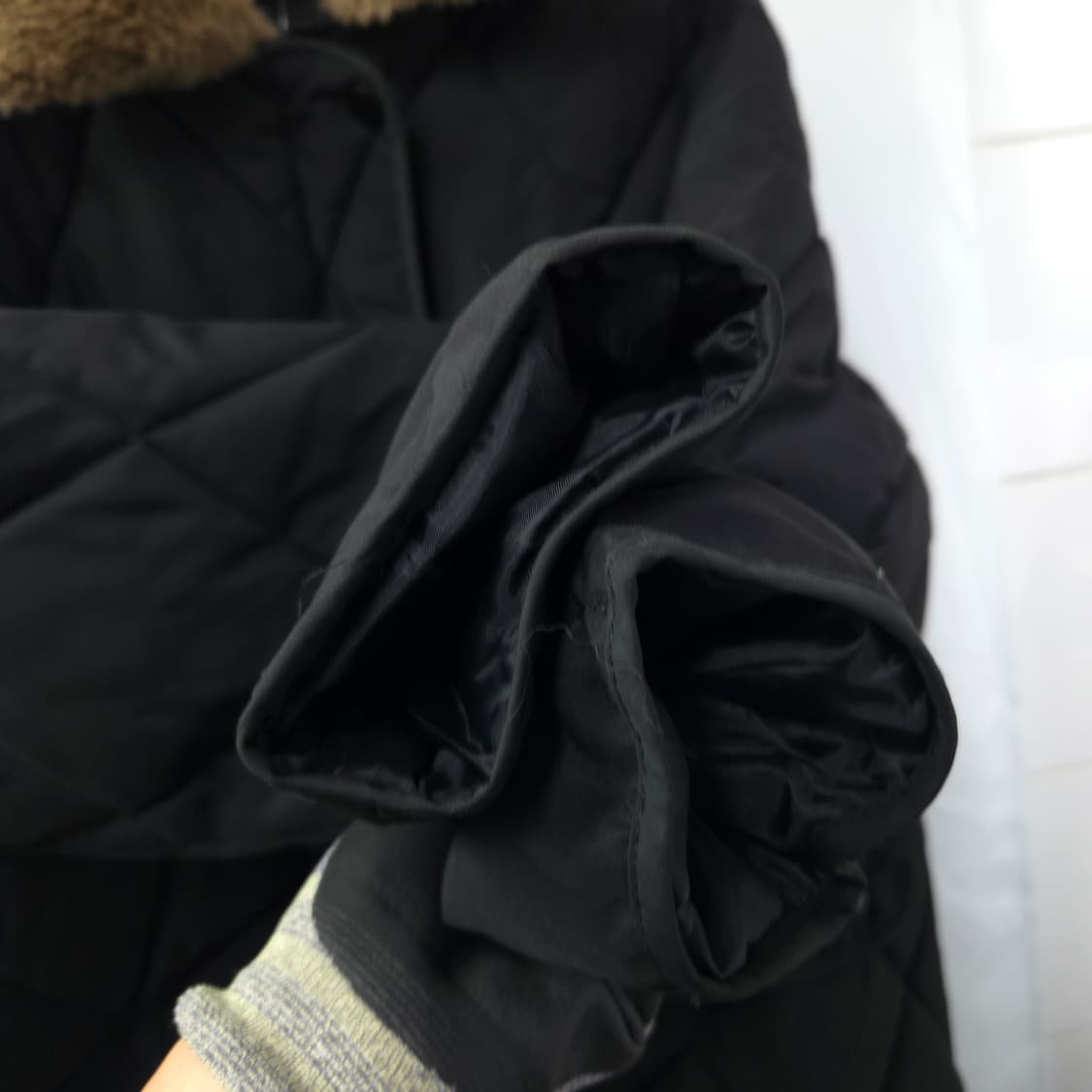 66-77/112 ENC 퀄팅 패턴 경량패딩 상품이미지4