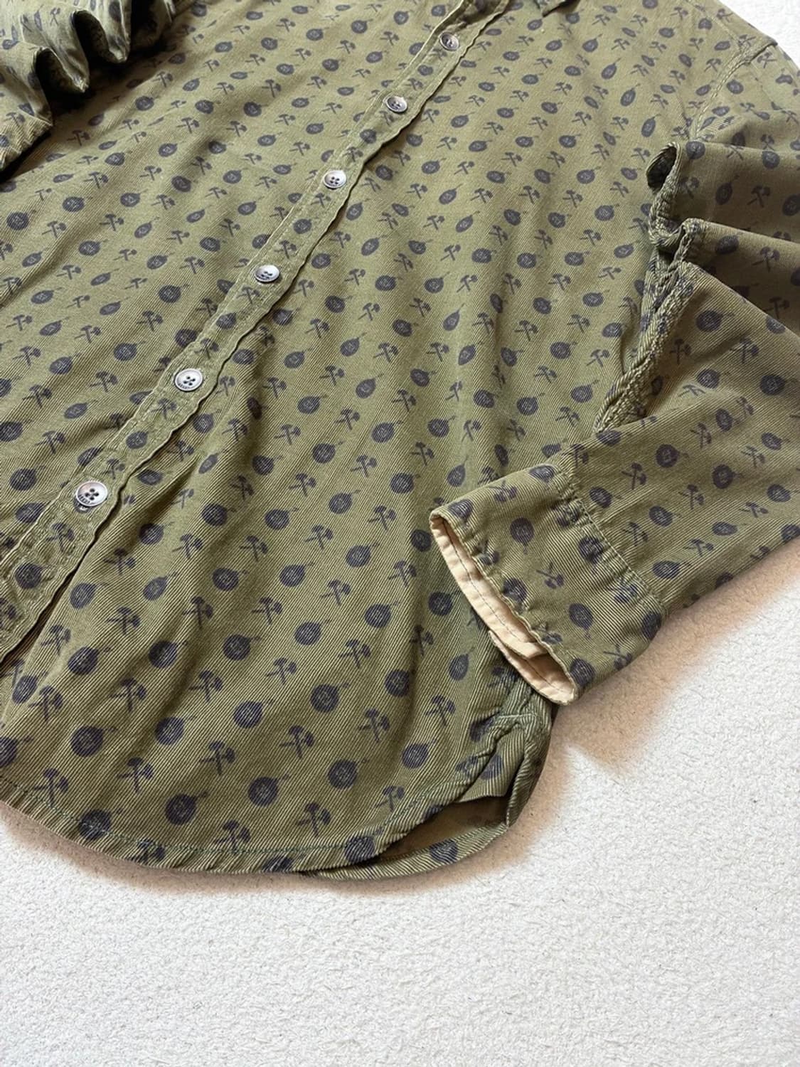 리바이스 레드탭 00's 코듀로이 패턴 셔츠 PN7797 상품이미지3