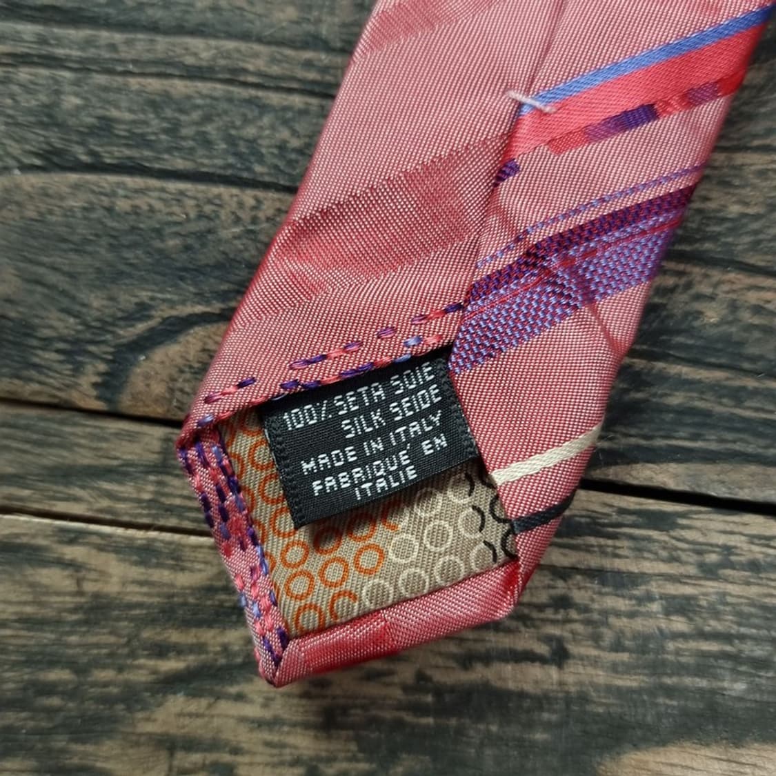 [겐조] 빈티지 패턴 넥타이 P01219 상품이미지7