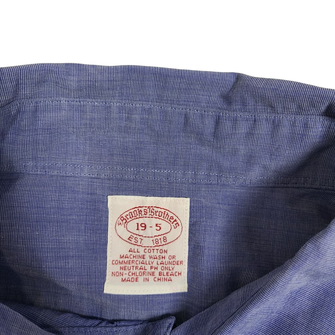 Brooks Brothers 클래식 마이크로 패턴 셔츠 상품이미지4
