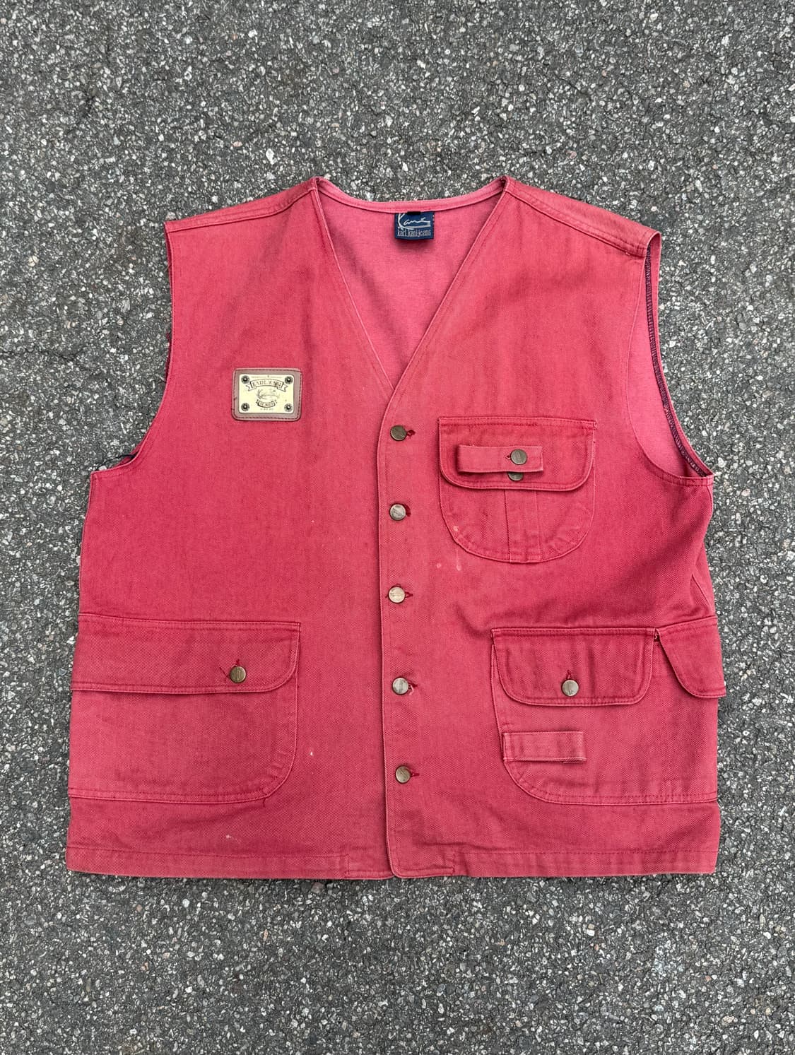 90s 칼 카니 유틸리티 헌팅 베스트 상품이미지1