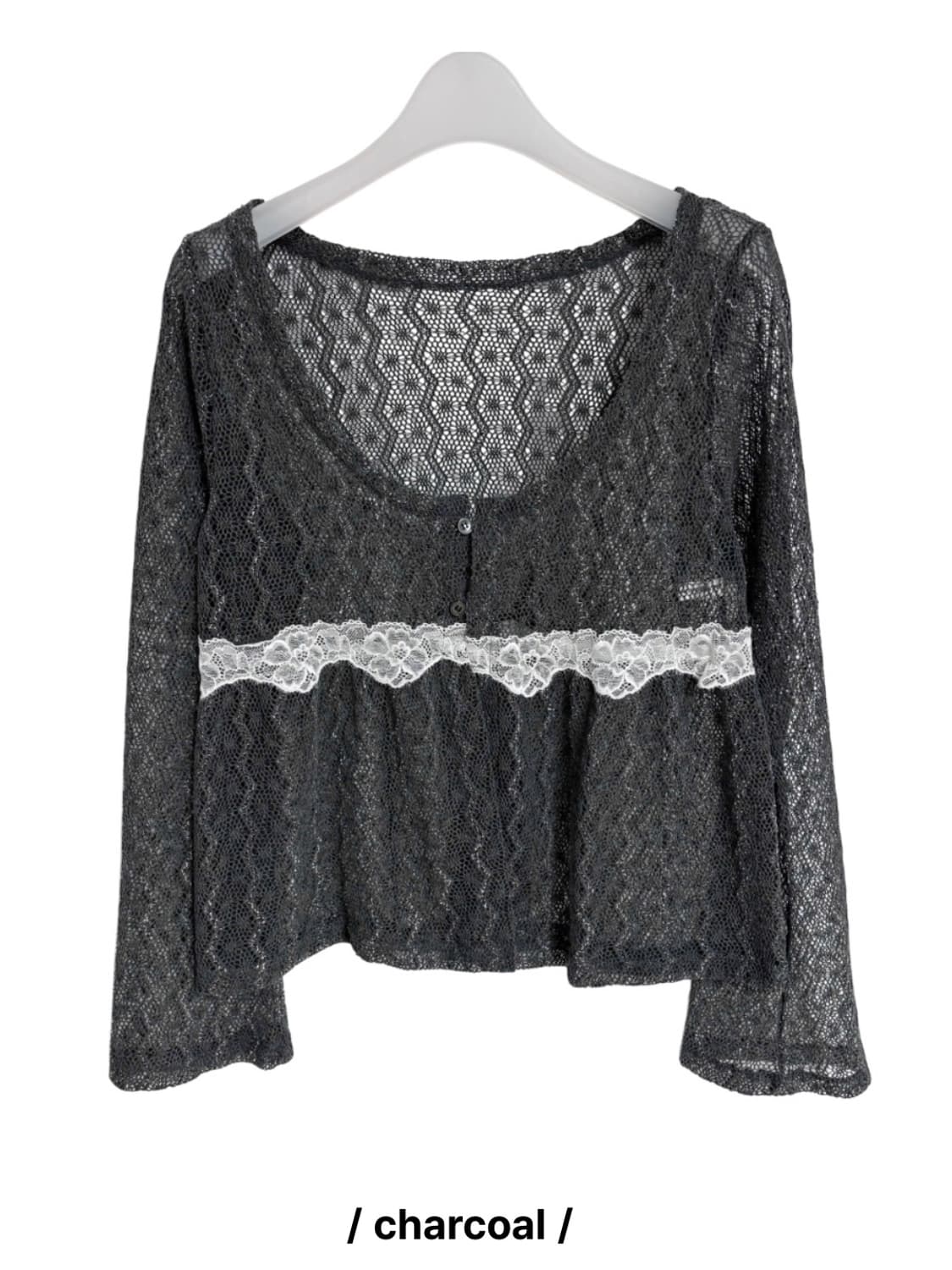 빈티지 차콜가디건 상품이미지1