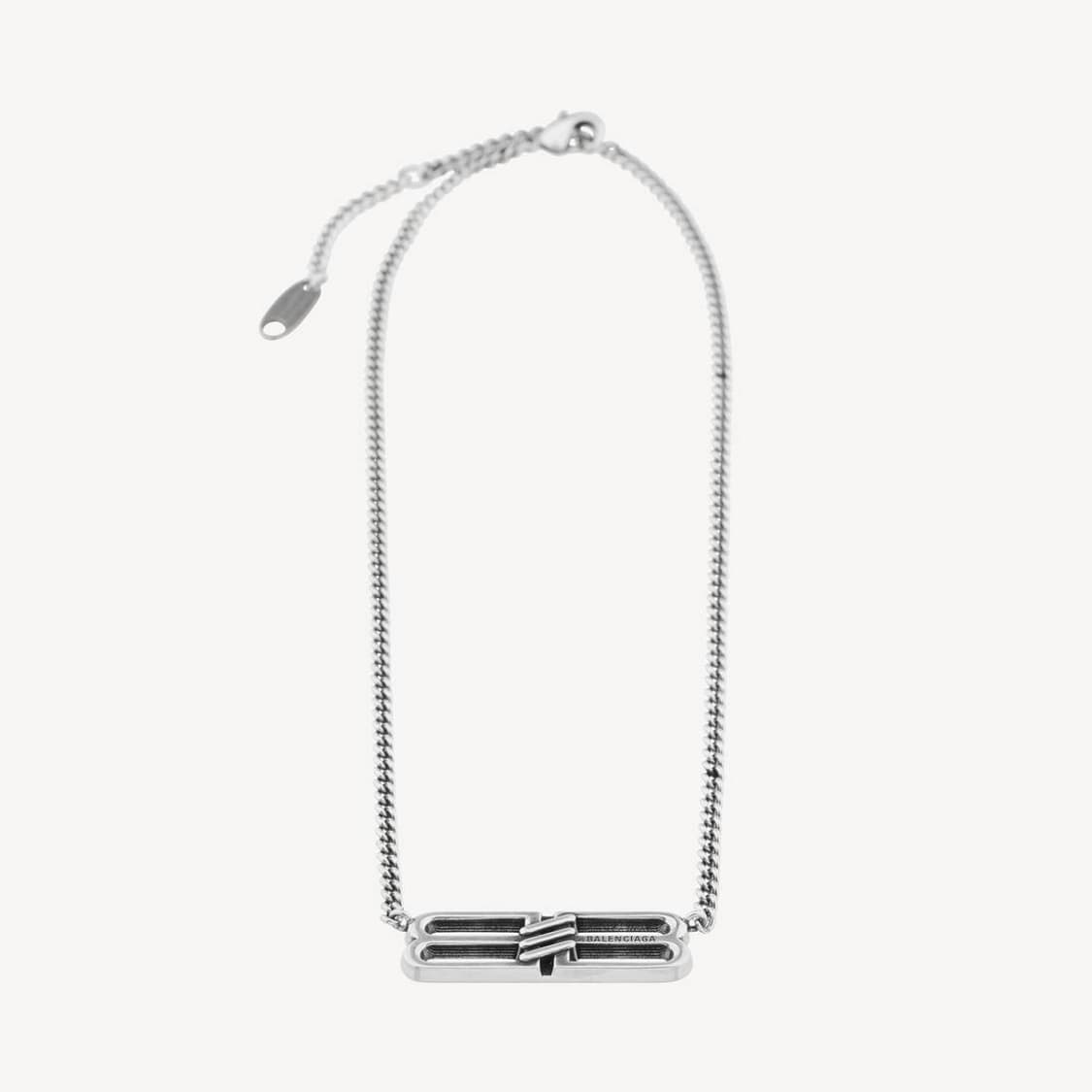 Balenciaga 발렌시아가 BB아이콘 네크리스 앤티크 실버 상품이미지5