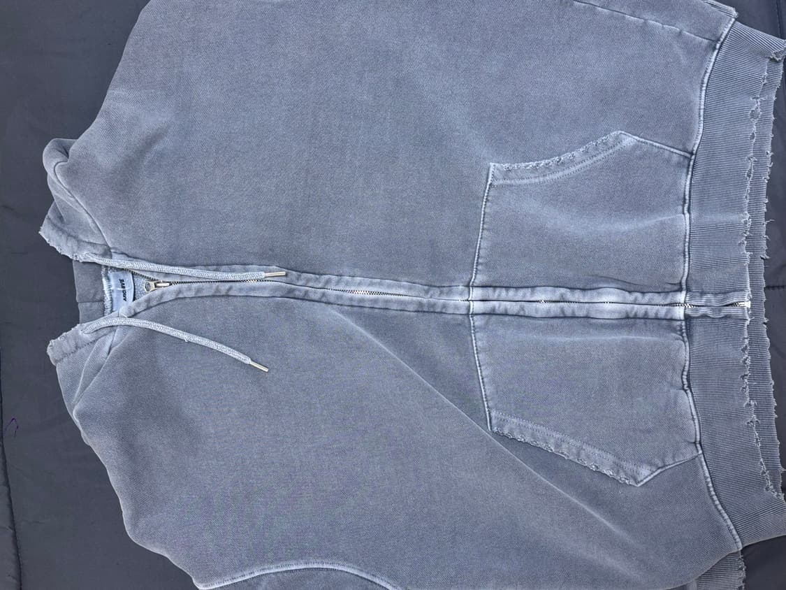 라우코하우스 후드집업 블루 상품이미지2