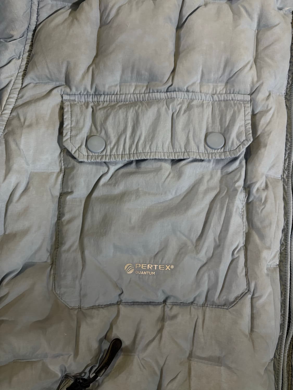 팔라스 퍼텍스 패딩 워크 다운 자켓 더스티 블루 22fw xl 상품이미지3