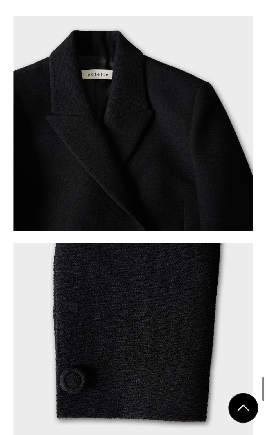 [새상품] 오떼뜨 트위드 원피스 (black) 상품이미지9