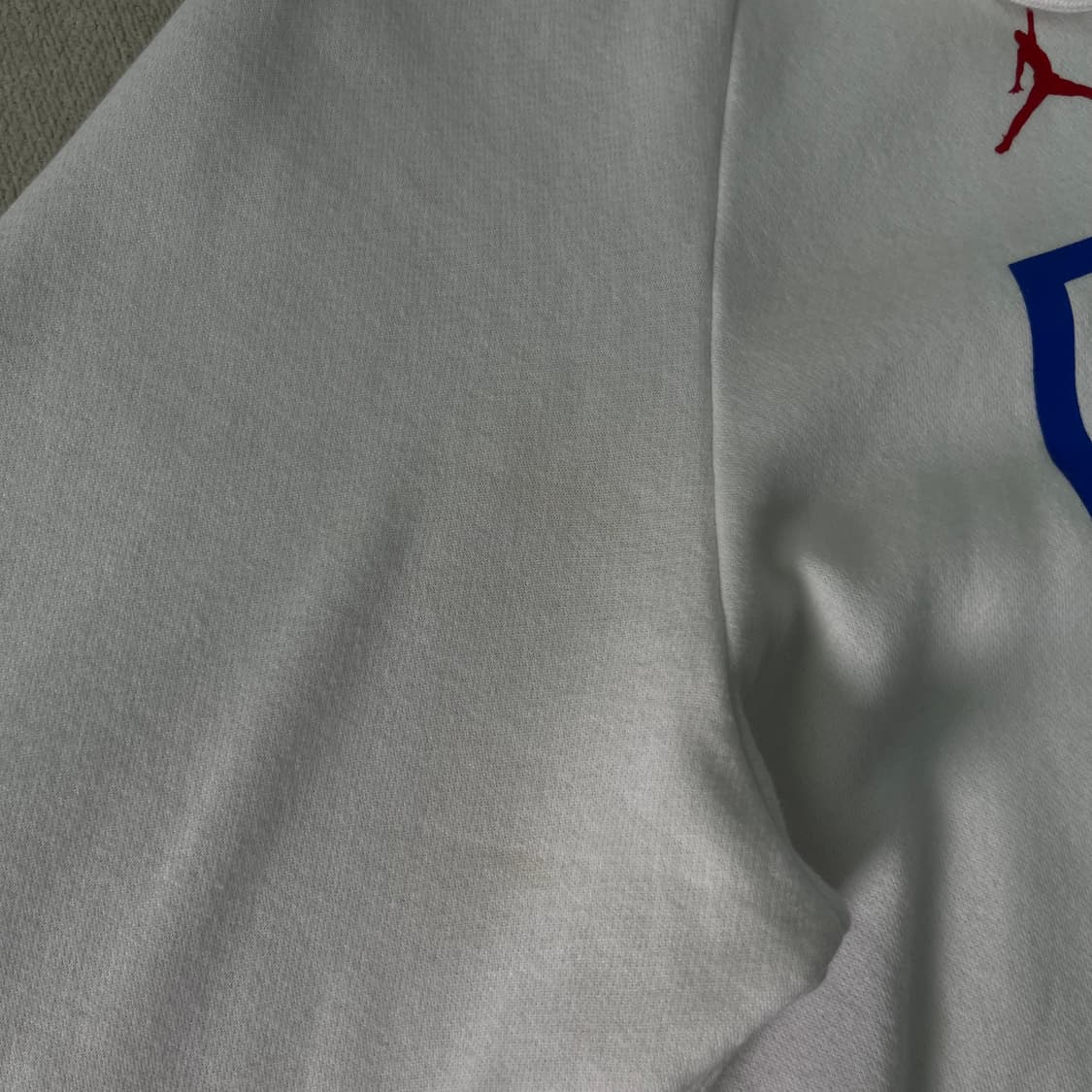 105 조던 파리생제르망 빅로고 화이트 후드티 상품이미지6