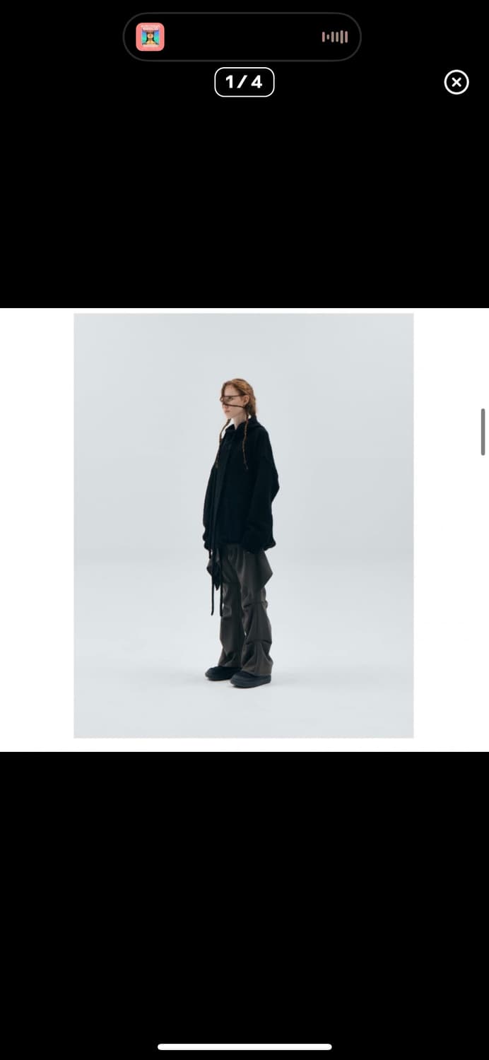 오호스 랩오버 턱팬츠 상품이미지1