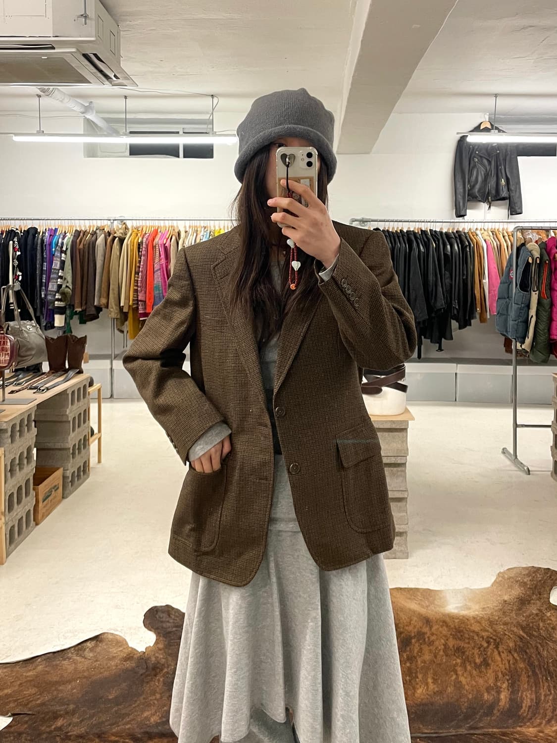 BURBERRY check jacket 버버리 울 체크 자켓 상품이미지1