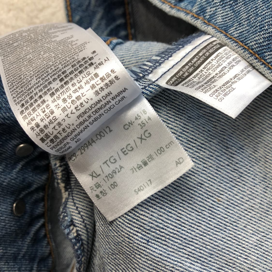 리바이스 데님자켓 상품이미지6