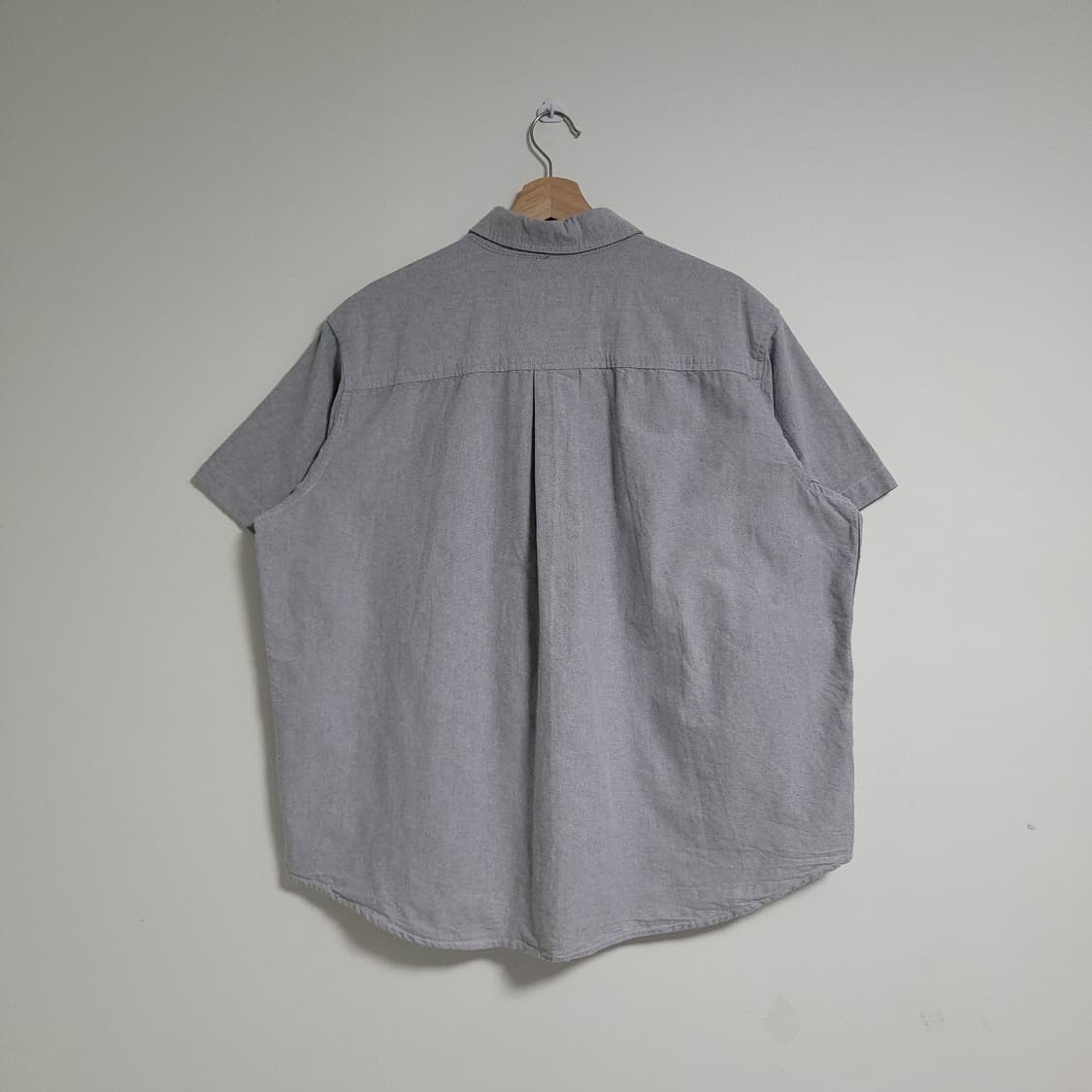 (XL) 리메인 세컨드 그레이 반팔 셔츠 남방 상품이미지6