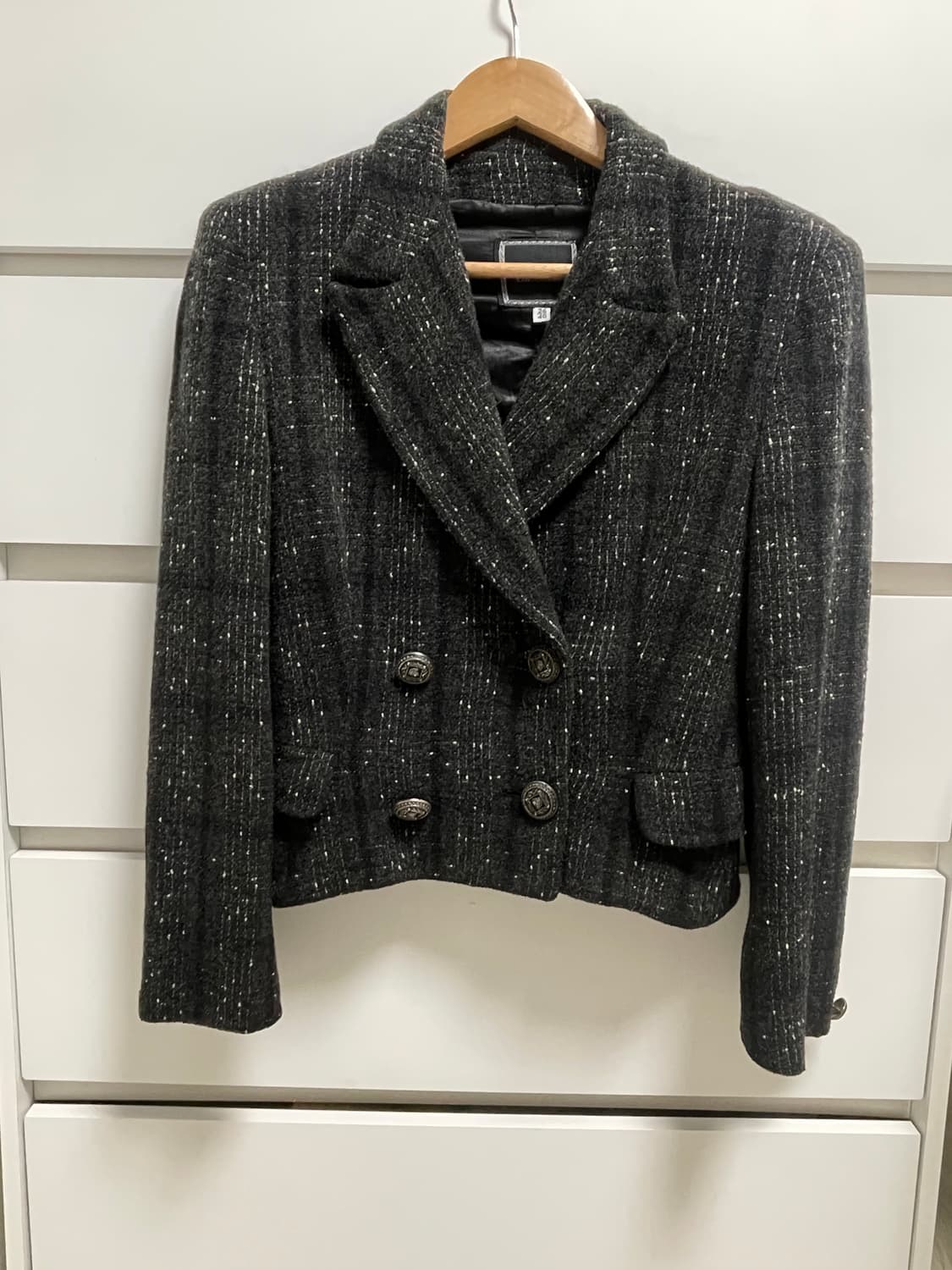 베르사체 진스 쿠튀르 트위드 자켓 상품이미지1