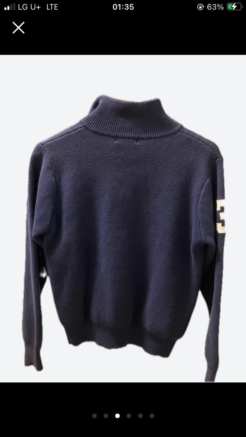 폴로 랄프로렌 자수 니트 가디건 집업 상품이미지3