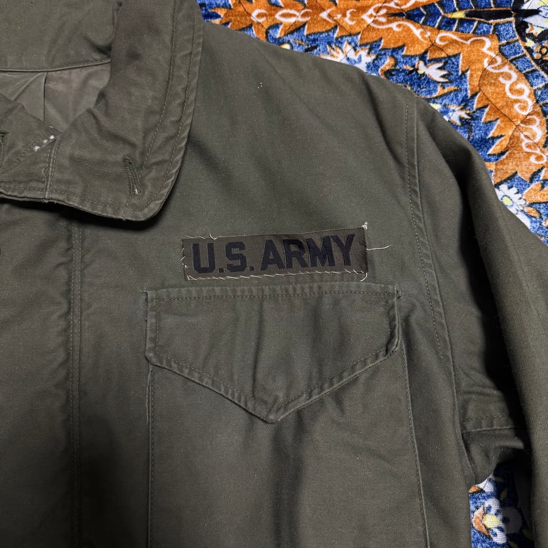 빈티지 60s 미군 오리지널 M65 필드자켓 1세대 S-R 상품이미지5